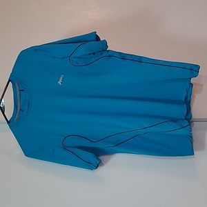 Asics Men's Blue athletic shirt size Large